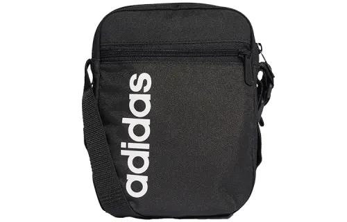 Adidas Polyester Shoulder Bag Unisex Black