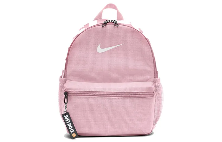 Nike Polyester Backpack Regular Unisex Orange Pink