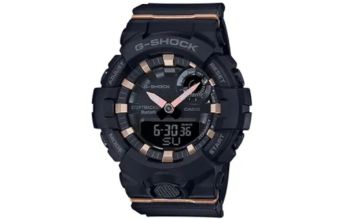 CASIO Women's G-SQUAD Series Black Watch GMA-B800-1A