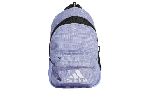 Adidas Polyester Storage Bag Coin Purse Mini Unisex Light Purple