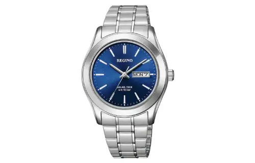 CITIZEN Solar Quartz Movement Stainless Steel Strap Watch Men's Watches Blue Dial