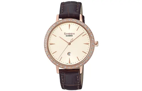 CASIO Women's SHEEN Gold Watch