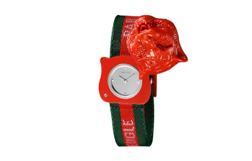 GUCCI Wrist Watches Quartz Movement Nylon Strap White Dial Men's Watches