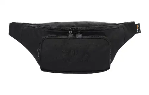 FILA Polyester Sling Bag, Fanny Pack Regular Women's Black