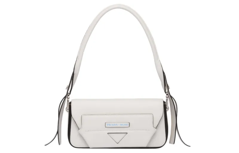 PRADA Cow Leather Portable Handheld Crossbody Bag, Shoulder Bag Women's