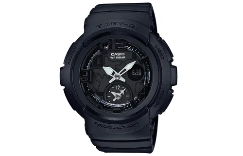 CASIO Women's BABY-G Black Watch BGA-190BC-1BDR