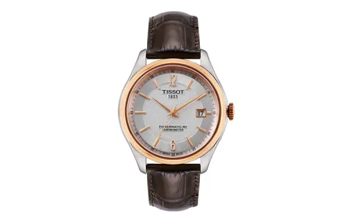 TISSOT Halo Collection Automatic Mechanical Movement Men's Watches Watch 41mm White Dial Stainless Steel Case