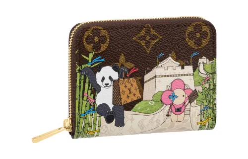 LOUIS VUITTON Zippy Coin Purse Monogram Vivienne Myosotis Blue