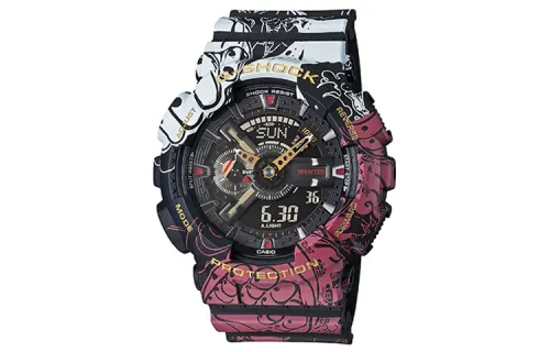 CASIO Men Liquid Crystal/Analog Dual Display Series Black Watch