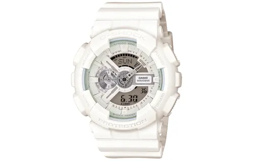 CASIO Men Liquid Crystal/Analog Dual Display Series Gray Watch GA-110BC-7A
