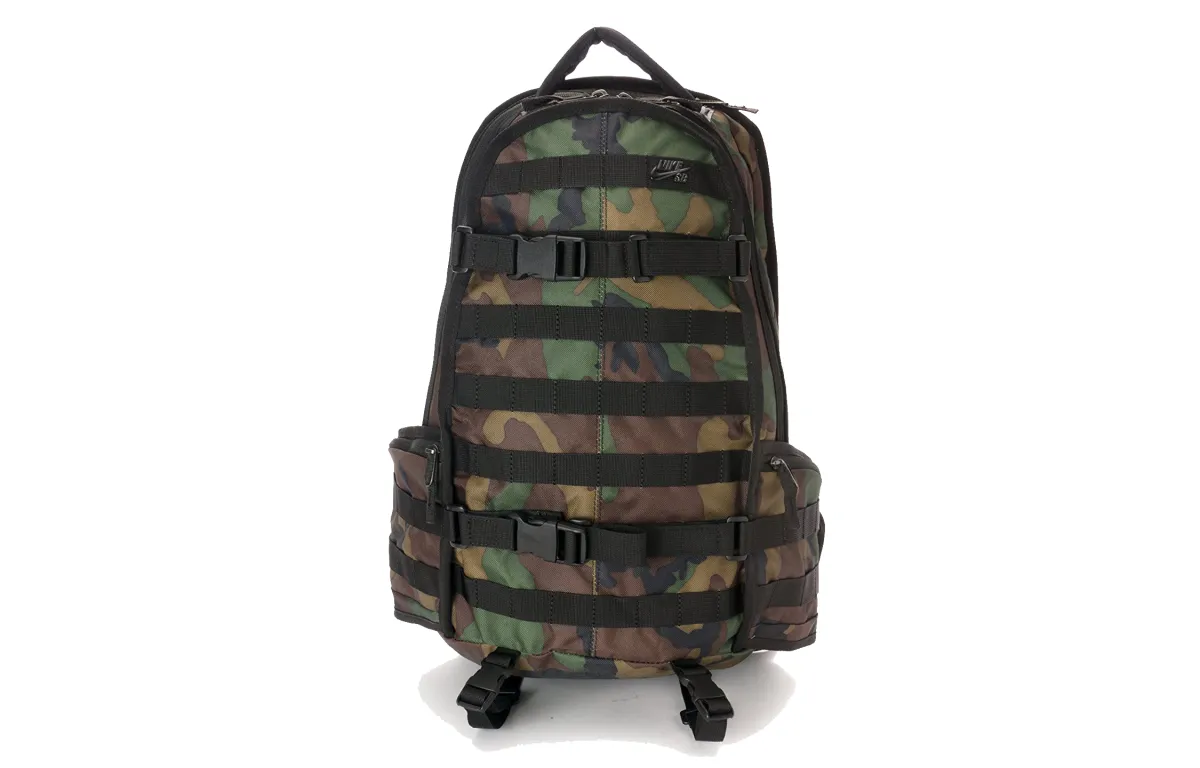 Nike Polyester Backpack Regular Unisex Camouflage
