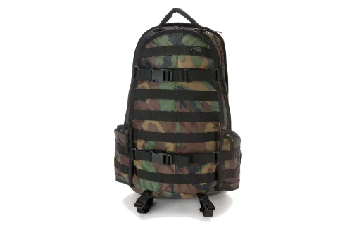 Nike Polyester Backpack Regular Unisex Camouflage