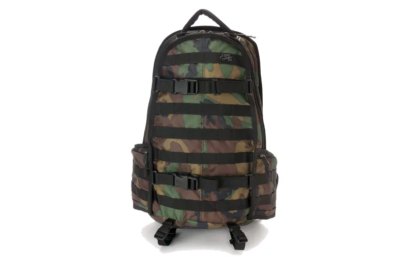 Nike Polyester Backpack Regular Unisex Camouflage