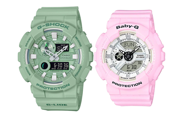 CASIO Unisex Pair Table Series Green Watch