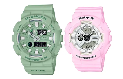 CASIO Unisex Pair Table Series Green Watch