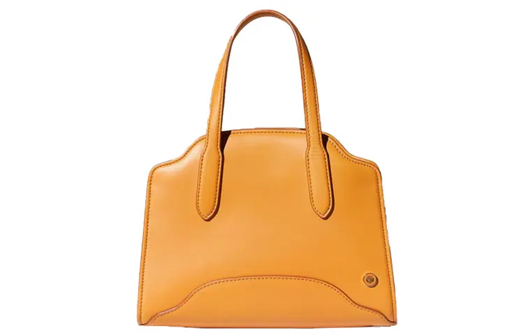 Loro Piana Sesia Cow Leather Crossbody Bag Women's Honey/Bright Yellow