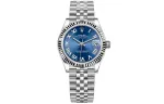 ROLEX Datejust Collection Automatic Mechanical Movement Date Display Women's Watch Blue Dial