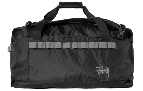 Stussy Nylon Luggage Bag Handbag Unisex Black