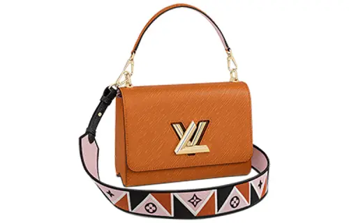 LOUIS VUITTON Twist Epi Grain Leather Handbag, One Shoulder Bag Medium Women's Fuso Kim