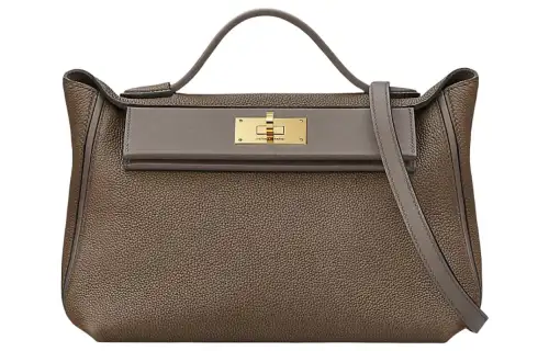 HERMES 24/24 Maurice & Swift Calfskin Handbag, Shoulder Bag, Crossbody Bag 29 Women's