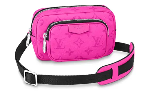 LOUIS VUITTON Outdoor Pouch Fuchsia