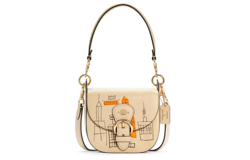 Jean-Michel Basquiat X COACH Kleo Shoulder Bags