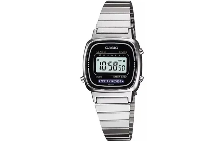 CASIO Women's YOUTH Black Watch LA670WA-1D
