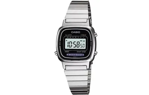 CASIO Women's YOUTH Black Watch LA670WA-1D