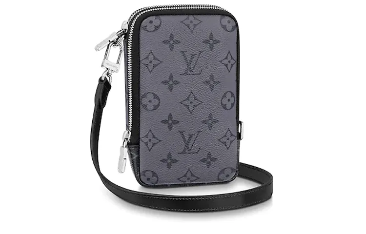 LOUIS VUITTON Canvas Bag, Shoulder Bag, Crossbody Bag Men's Gray