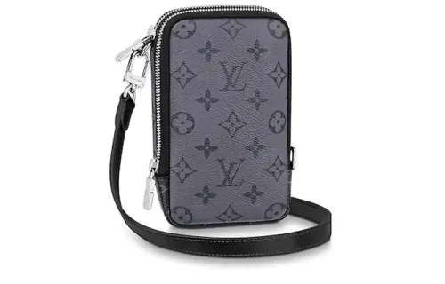 LOUIS VUITTON Canvas Bag, Shoulder Bag, Crossbody Bag Men's Gray