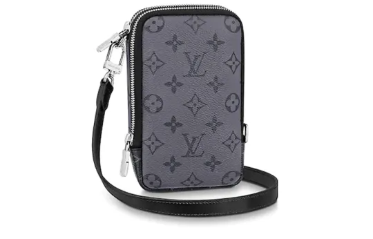 LOUIS VUITTON Canvas Bag, Shoulder Bag, Crossbody Bag Men's Gray