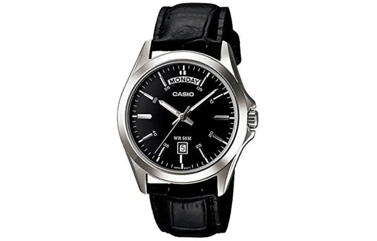 CASIO Men Standard Series Black Watch MTP-1370L-1A