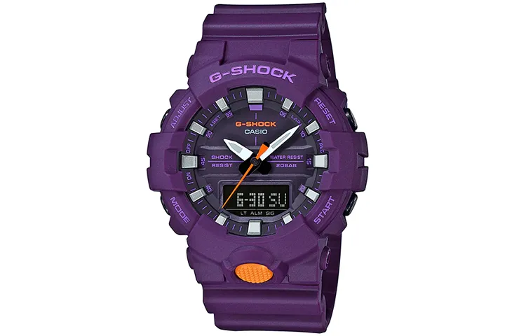 CASIO Men Purple Watch GA-800SC-6A