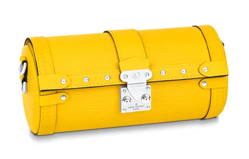 LOUIS VUITTON Papillon Trunk Epi Yellow