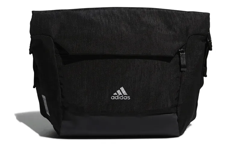 Adidas Polyester Shoulder Bag Unisex Black