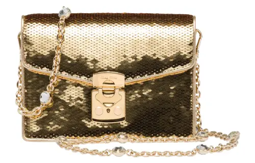 MIU MIU Confidential Soft Sheepskin Leather Shoulder Bag, Crossbody Bag Women's Platinum