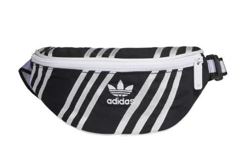 Adidas Originals Nylon Fabric Fanny Pack, Shoulder Bag, Crossbody Bag, Sling Bag Regular Unisex Black