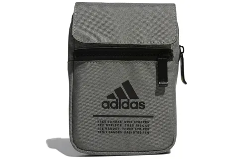 Adidas Nylon Shoulder Bag Regular Unisex Gray Relic Green