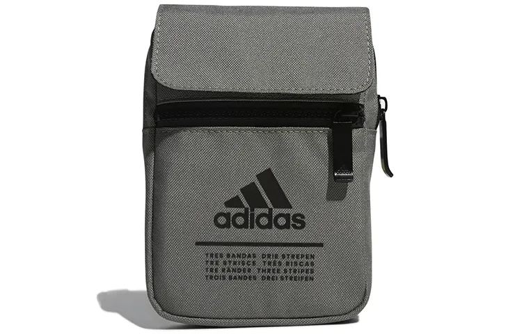 Adidas Nylon Shoulder Bag Regular Unisex Gray Relic Green