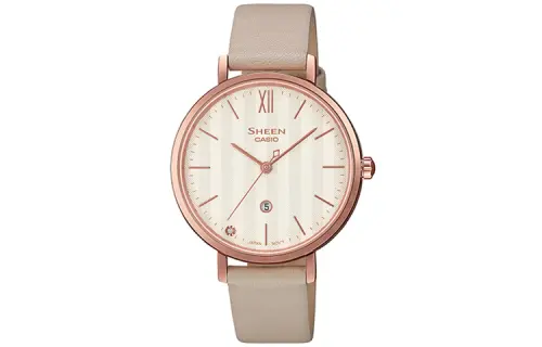CASIO Women's SHEEN Gold Watch
