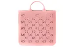 GUCCI Rubber Tote Bag, Shopping Bag, Handbag, Kids' Bag Kids' Bright Pink