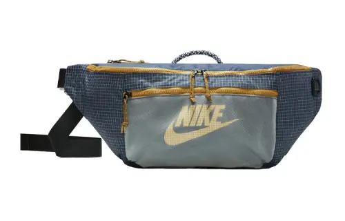 Nike Nylon Fabric Crossbody Bag, Fanny Pack Regular Unisex Dark Blue