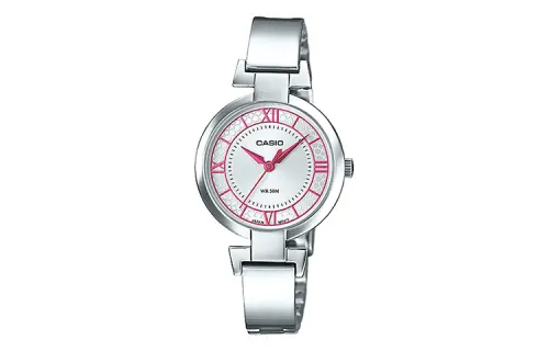 CASIO Women's Standard Series Silver Watch LTP-E403D-4A