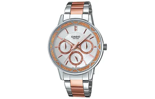 CASIO Women's Standard Series Silver Watch LTP-2087RG-7AV