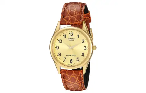 CASIO Men Standard Series 33mm Gold Watch MTP-1093Q-9B