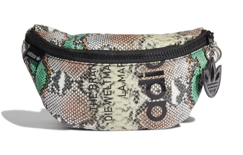 Adidas Originals Trefoil Snake Skin Sling Bag, Shoulder Bag, Fanny Pack Regular Unisex Multicolor