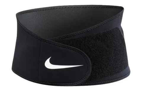 Nike Polyamide Back Support Braces Unisex Black 