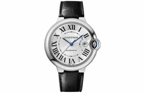 CARTIER Blue Balloon Collection Automatic Mechanical Movement Men's Watches Watch 40mm Silver Dial