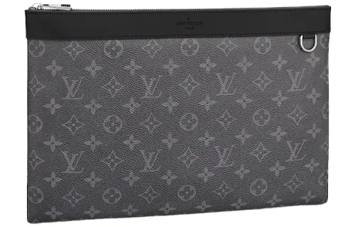 LOUIS VUITTON Discovery Pochette Monogram Eclipse Canvas