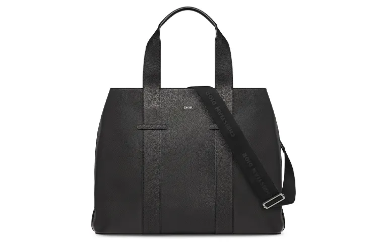 DIOR Florence Sheepskin Shoulder Bag, Crossbody Bag, Handbag Men's Black
